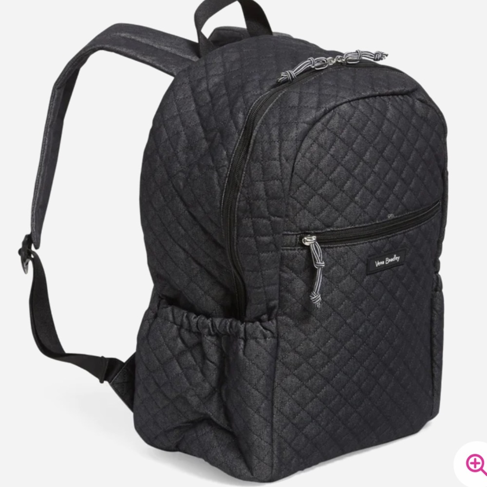 NWT Vera Bradley backpack in denim navy